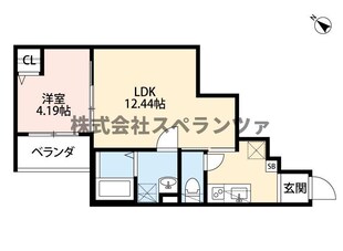 フィノ森小路の物件間取画像